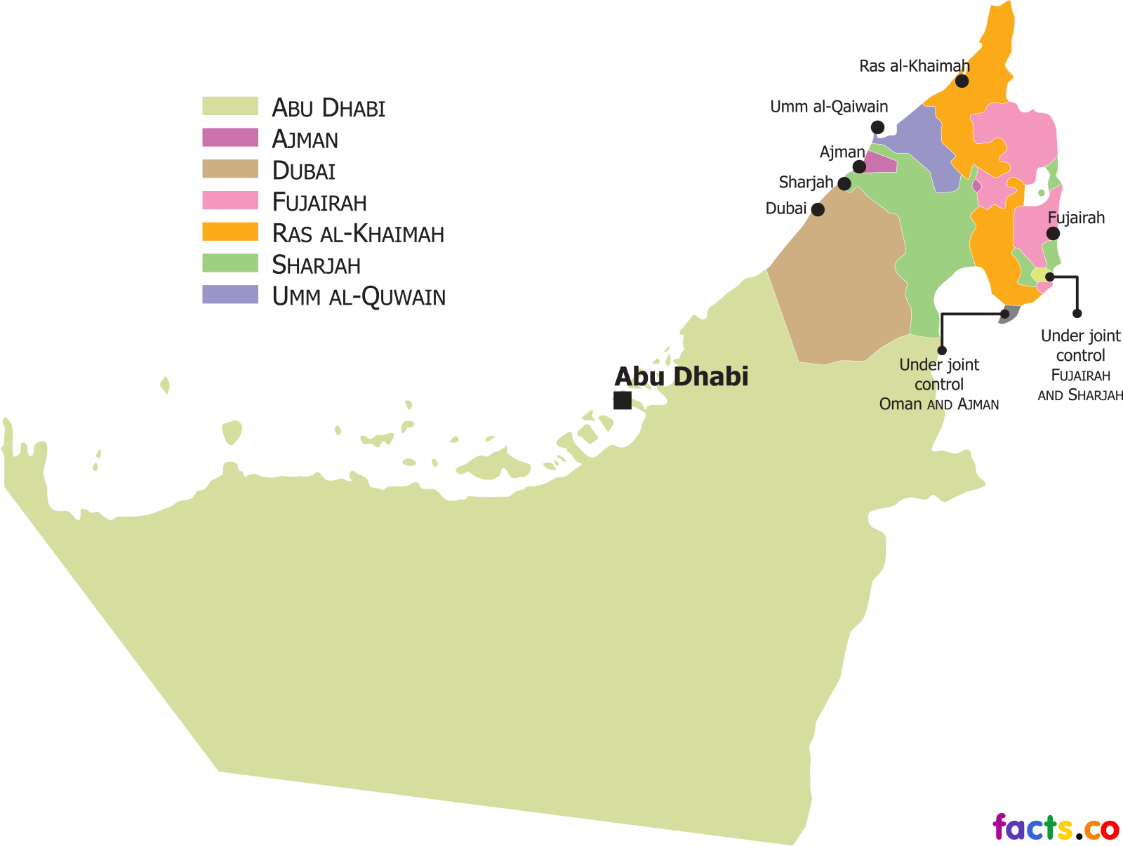 Geography - Uae Political Map Outline Clipart (1600x1205), Png Download