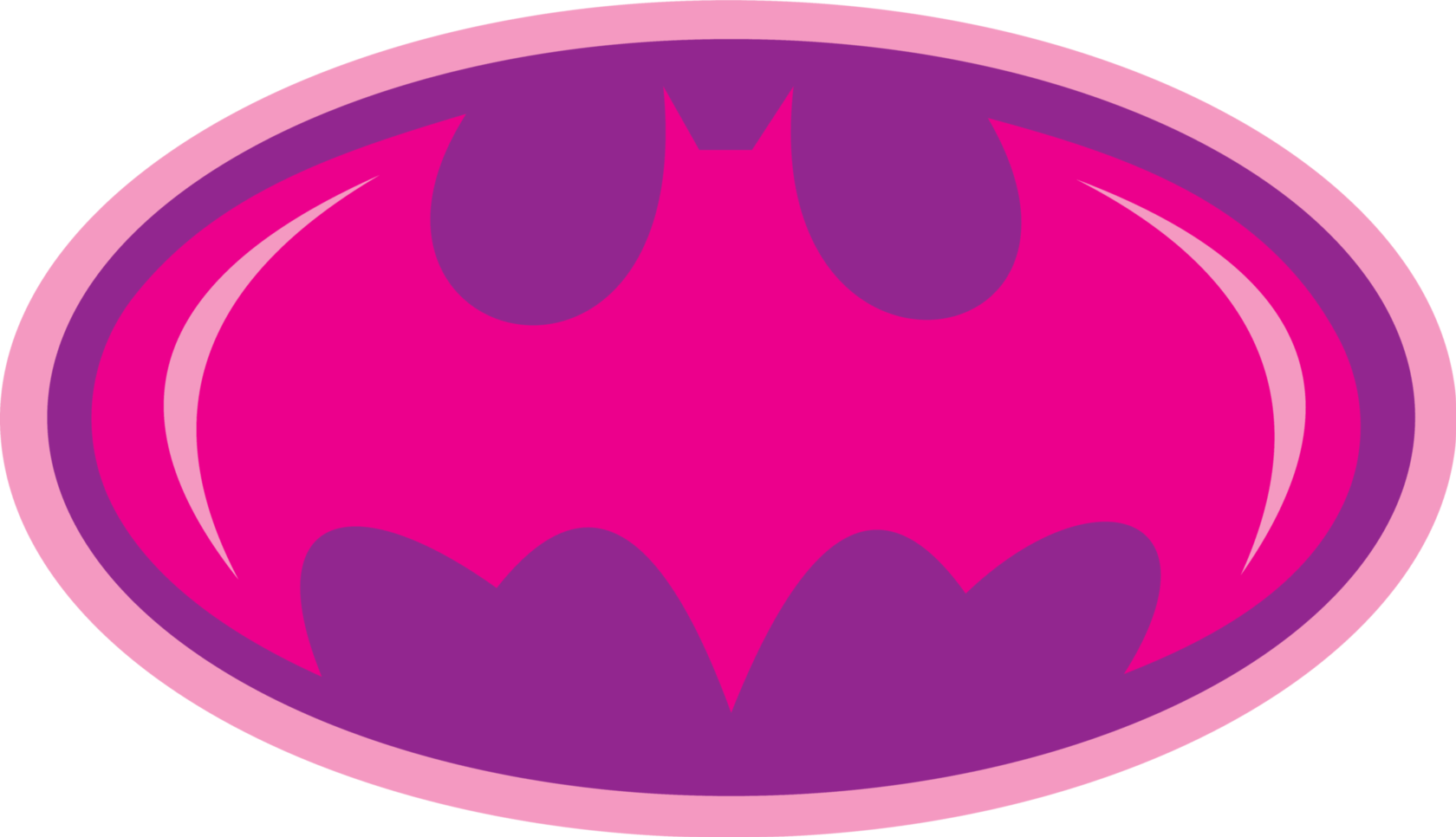 Pink Clipart Batgirl - Chicago Bears Nike Logos - Png Download (1680x966), Png Download