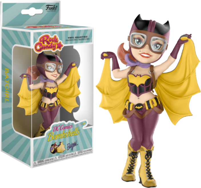 Sold Out - Rock Candy Bombshell Wonder Woman Figure Clipart (800x800), Png Download