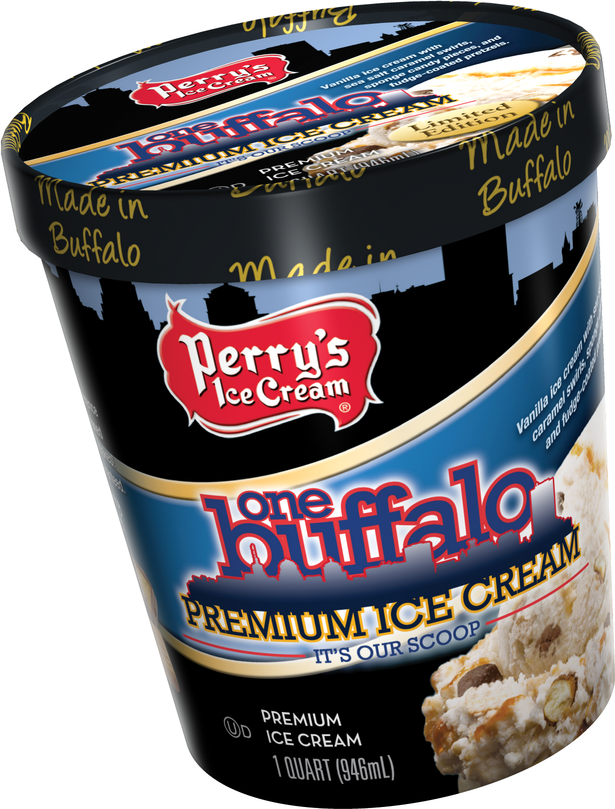 Buffalo Ice Cream Clipart (1796x1787), Png Download