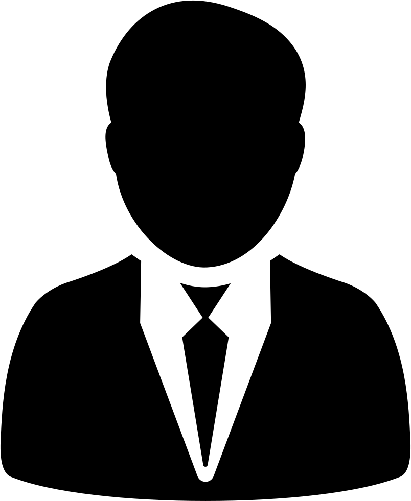 Suit And Tie Png - Man Icon Png Clipart (804x981), Png Download