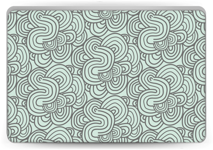 Squiggle Skin Laptop - Paisley Clipart (800x533), Png Download