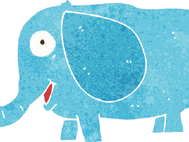 Asian Elephant Clipart Baby Elephant - Indian Elephant - Png Download (640x480), Png Download