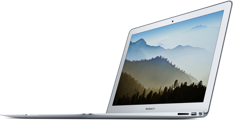 Macbookair-family - Apple Macbook Air Mqd32hn Clipart (1024x596), Png Download