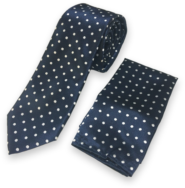 Buckle Polka Dot Tie - Baby Pillow Set For Boy Clipart (592x600), Png Download