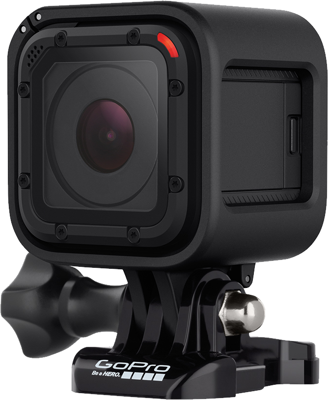 Gopro Camera Png Image - Gopro Hero 4 Session Png Clipart (668x814), Png Download