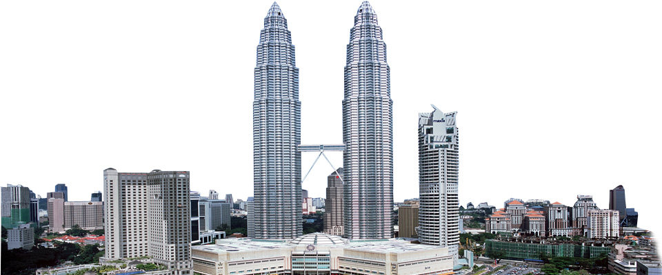 Malaysia Building Png Clipart (960x400), Png Download