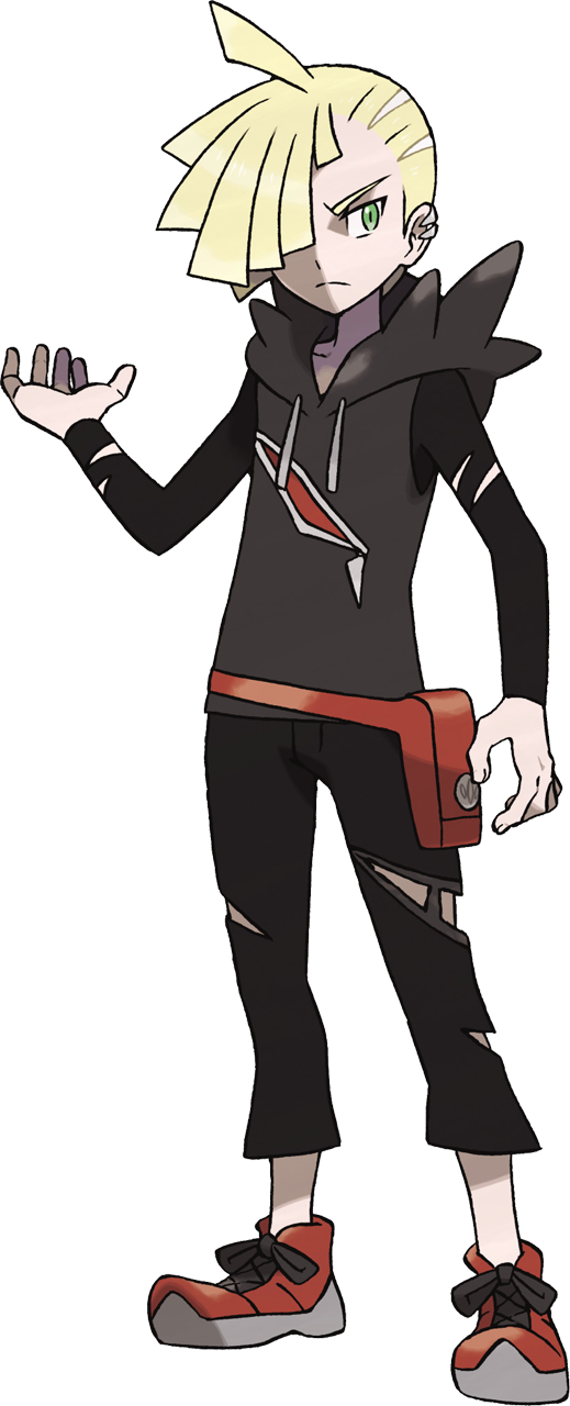 Pokemon Sun And Moon Gladion Clipart (519x1280), Png Download