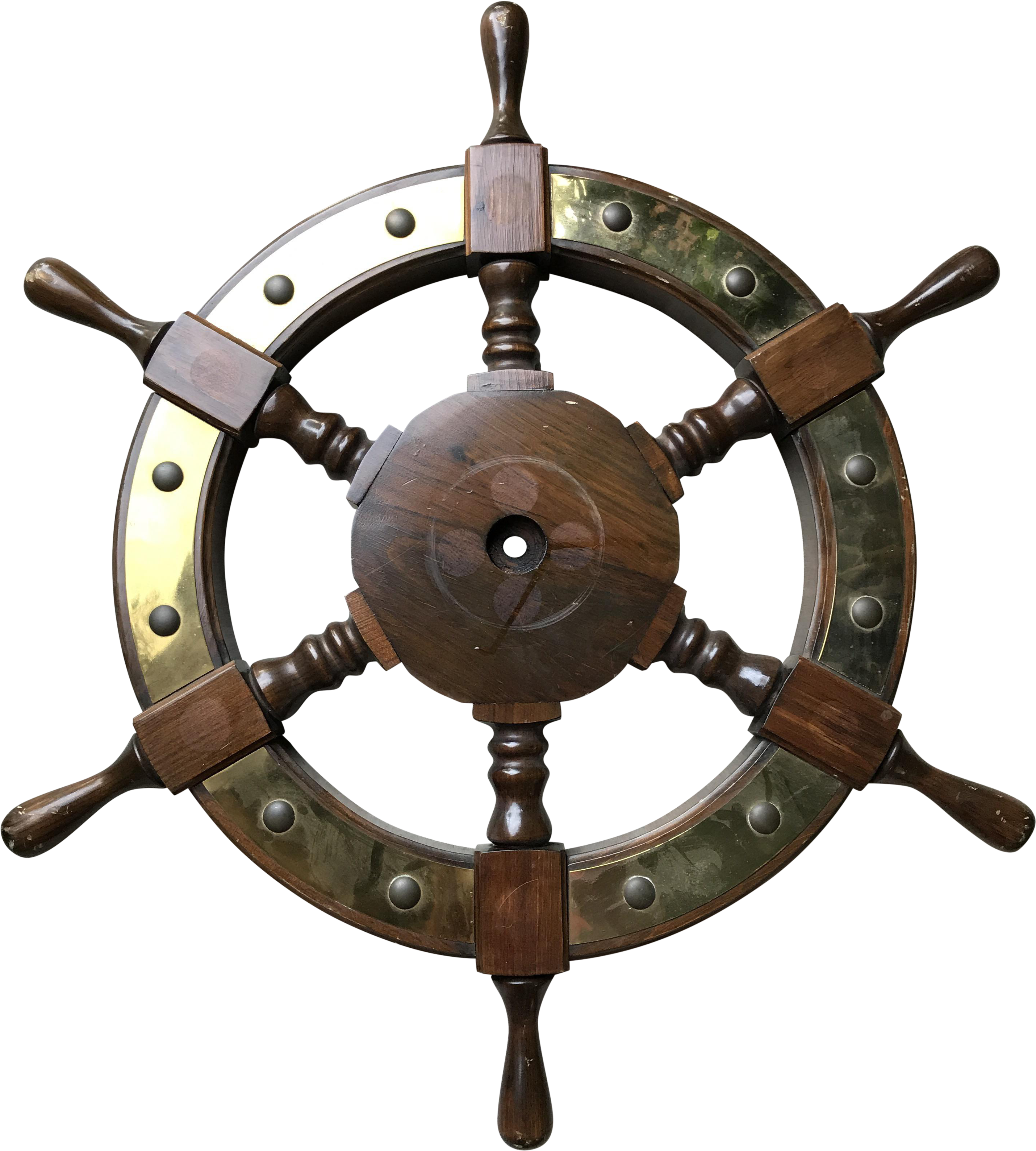Brass Helm Chairish - Carma De Barca Clipart (3177x3527), Png Download