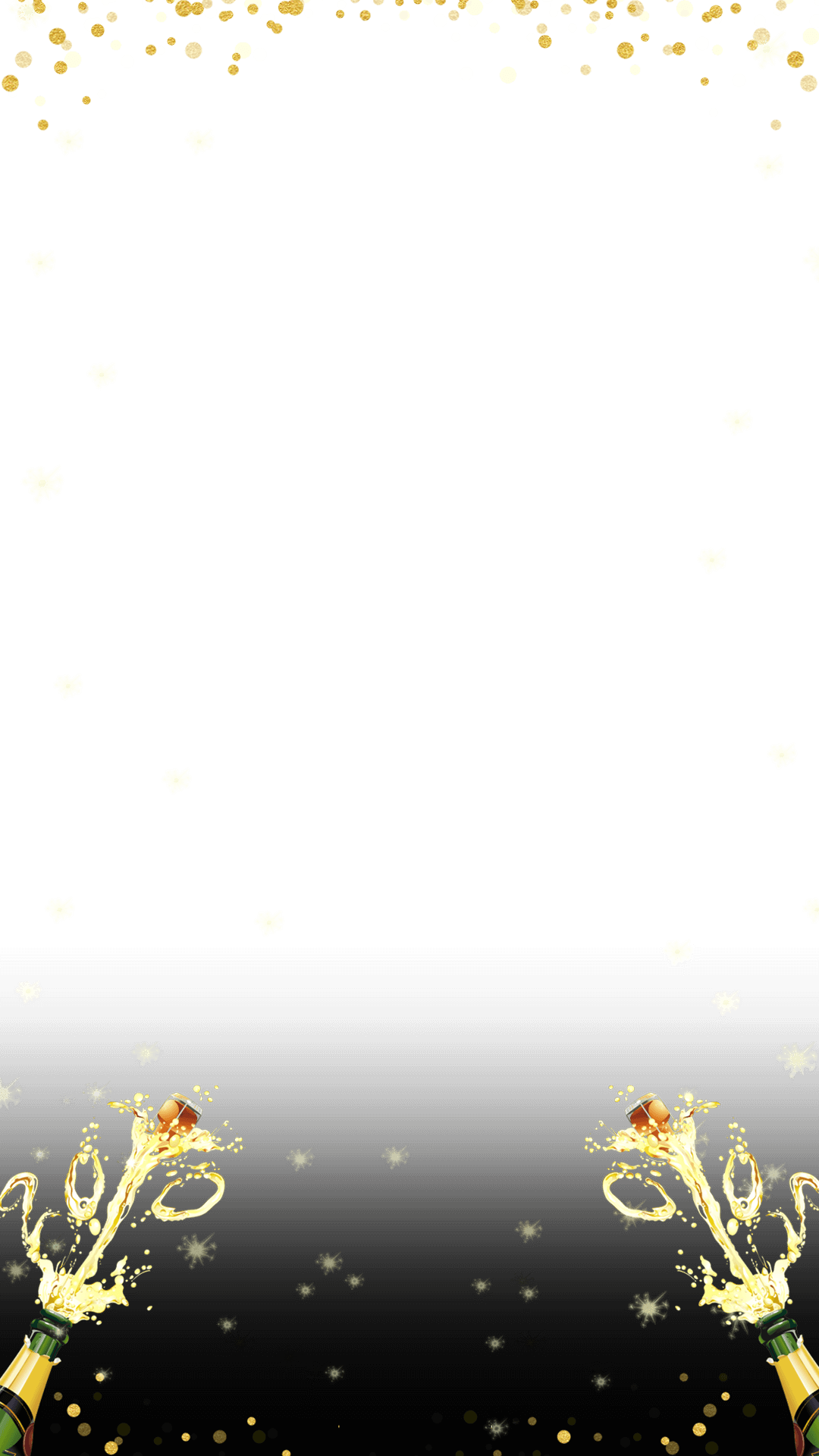Gold Champagne Dirty - Champagne Popping Snapchat Filter Clipart (1080x1920), Png Download