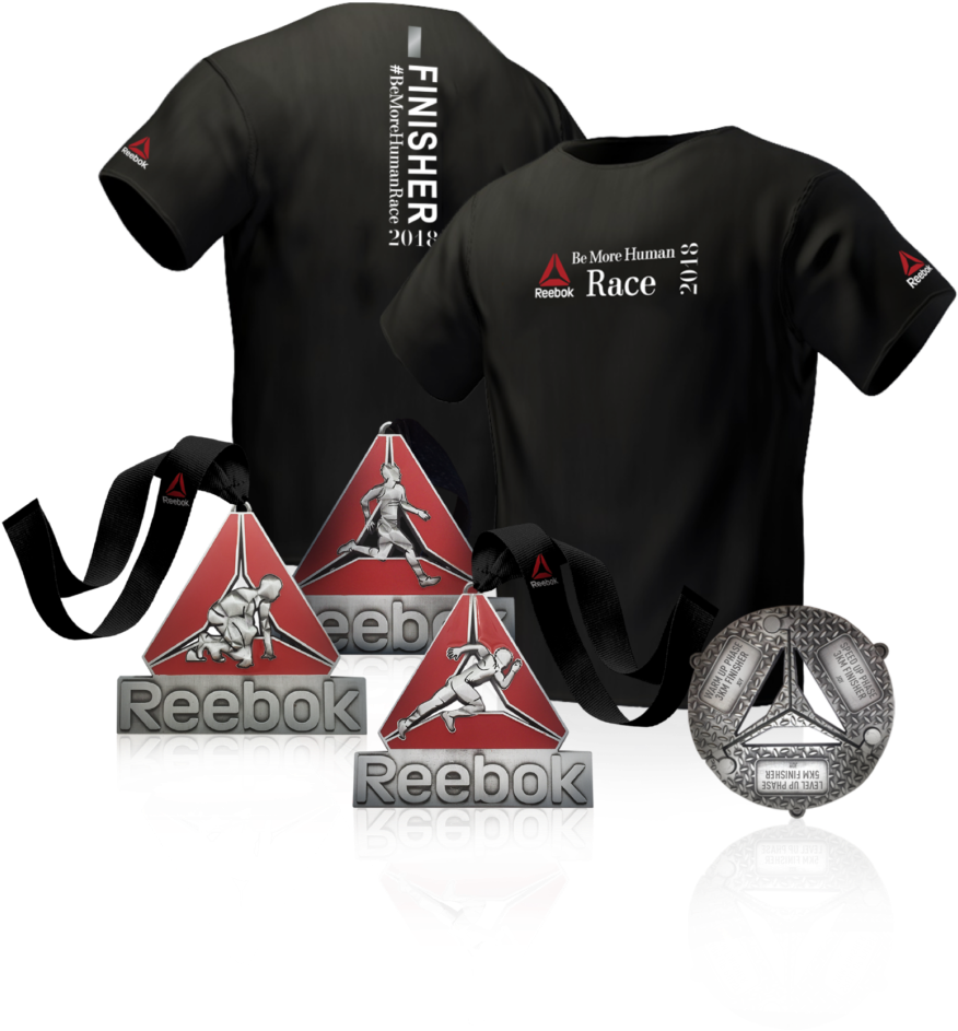 Free Medal Engraving Is Available For A Limited Time - Straits Times Run 2018 Finisher Tee Clipart (961x1024), Png Download