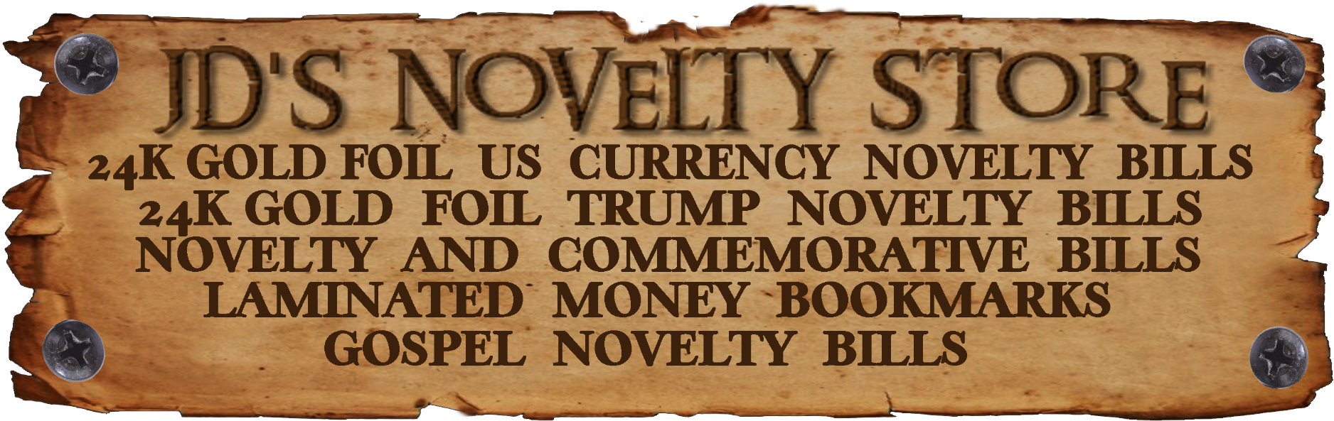 Lot Of 5 Gangster Million Dollar Bills Novelty Money - News America Marketing Clipart (2048x614), Png Download