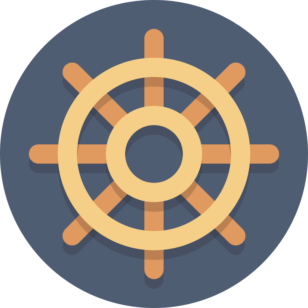Circle Icons Shipwheel - Icon Clipart (1024x1024), Png Download