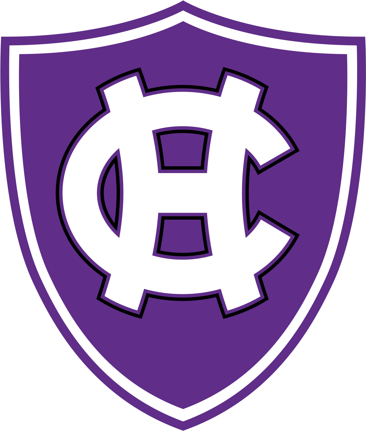 Holy Cross Crusaders - Holy Cross Football Logo Clipart (1200x1409), Png Download