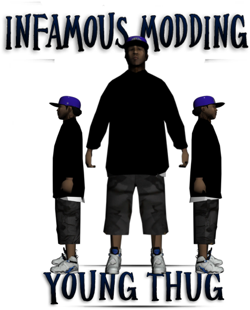 [rel] Young Thug - Poster Clipart (501x620), Png Download