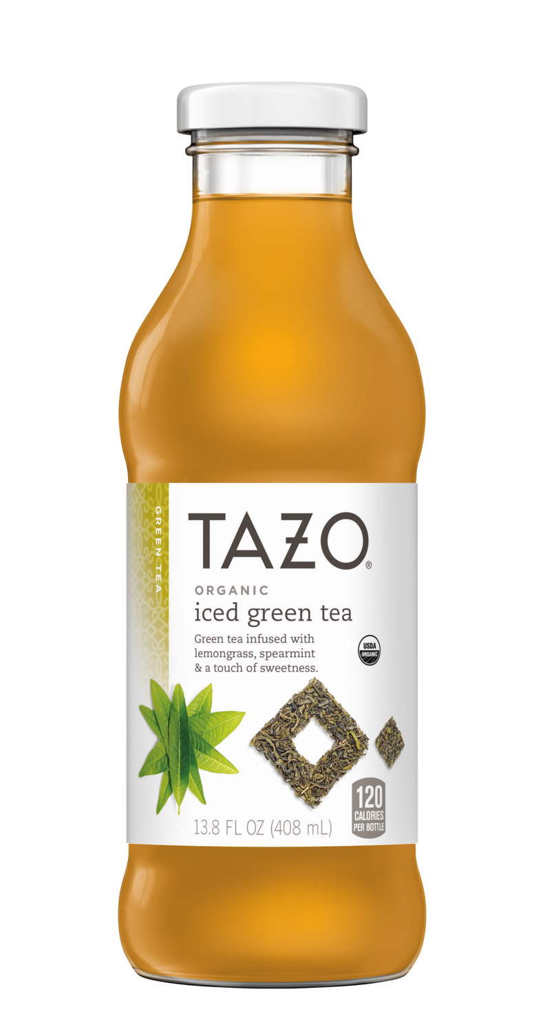 Organic Iced Green Tea Bottle Tazo Tea Png Zen Iced Clipart Large