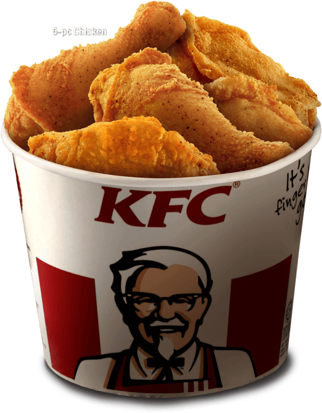 Kfc Clipart Kfc Bucket - Transparent Kfc Bucket Chicken - Png Download (641x822), Png Download