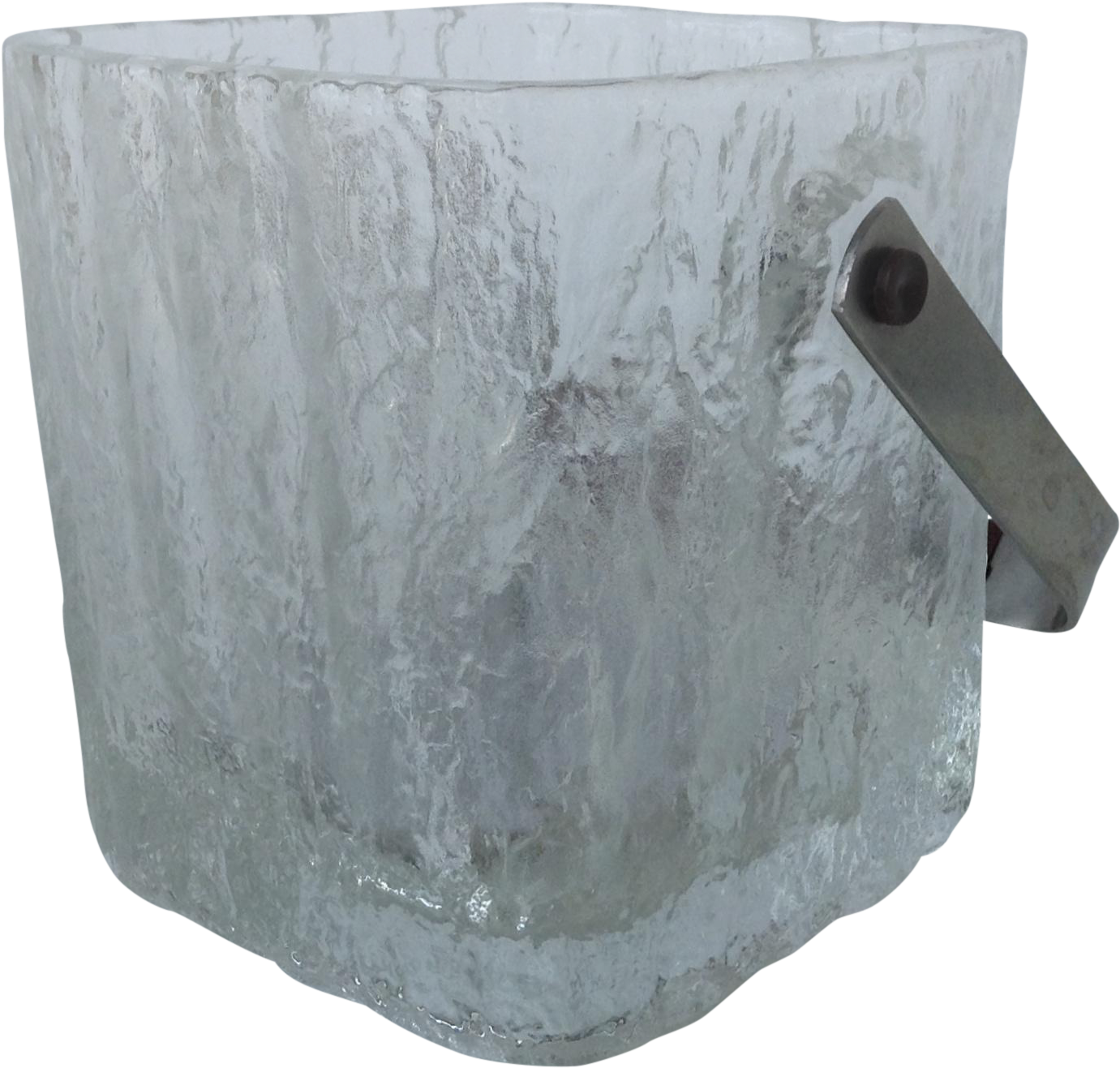 Vintage Hoya Textured Iceberg Ice Bucket On Chairish - Sculpture Clipart (1892x1910), Png Download