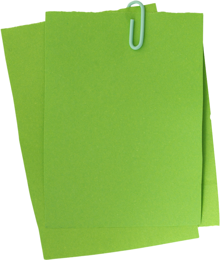 900 X 1008 5 - Sticky Note Png Green Clipart (900x1008), Png Download