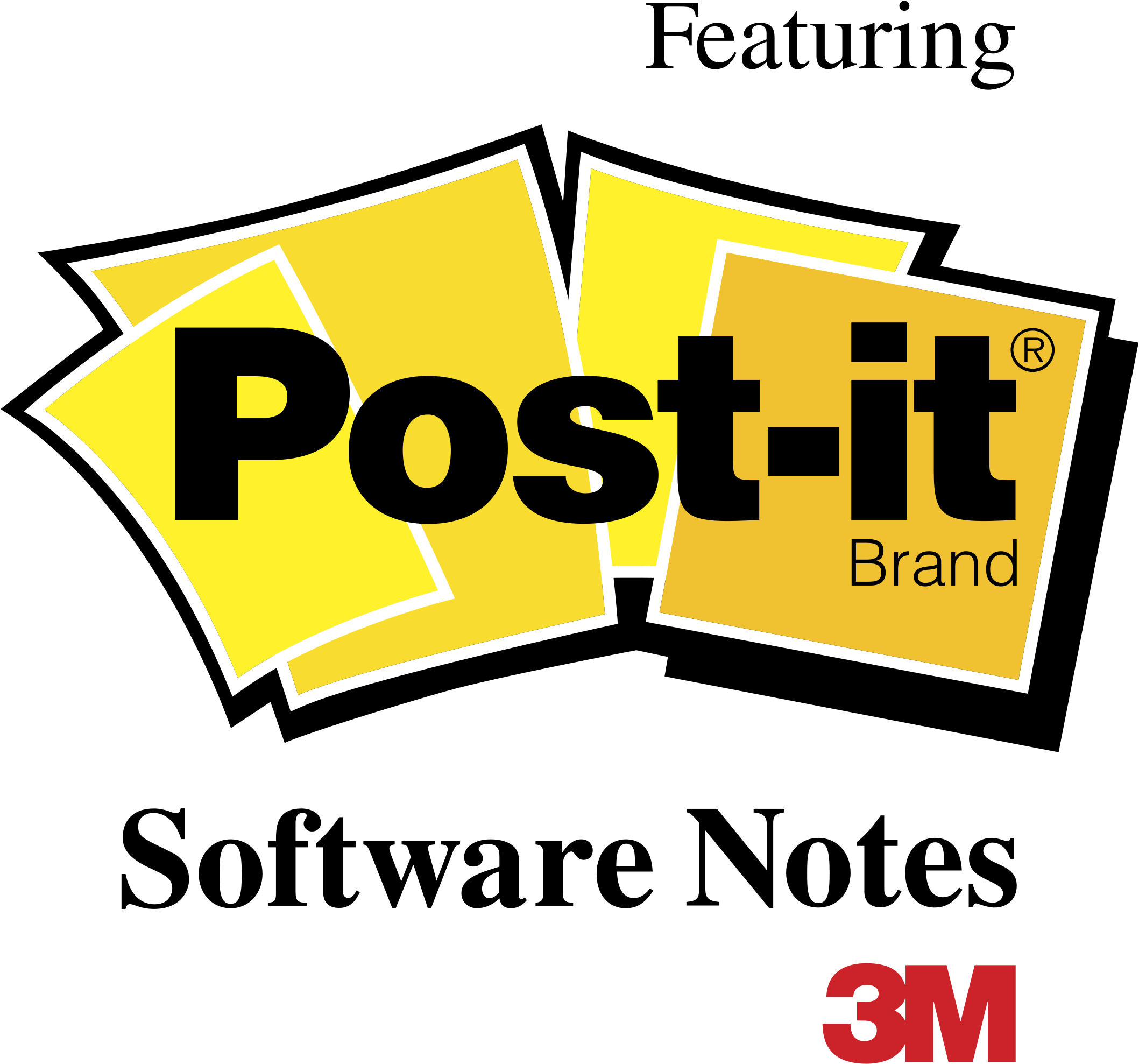 Post It Logo Png Transparent - Post It Notes Clipart (2400x2400), Png Download