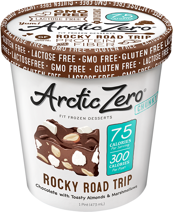 Arctic Zero Rocky Road Clipart (900x954), Png Download