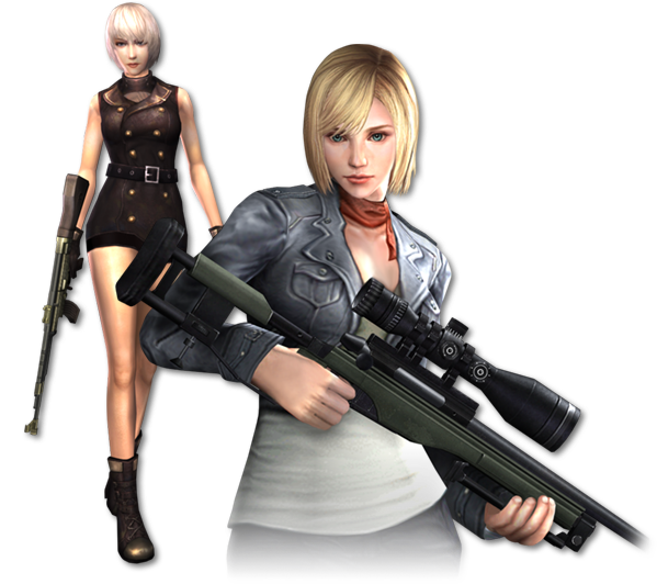 Army Style Jennifer And Casual Style Natasha, They - Counter Strike Natasha Clipart (599x532), Png Download