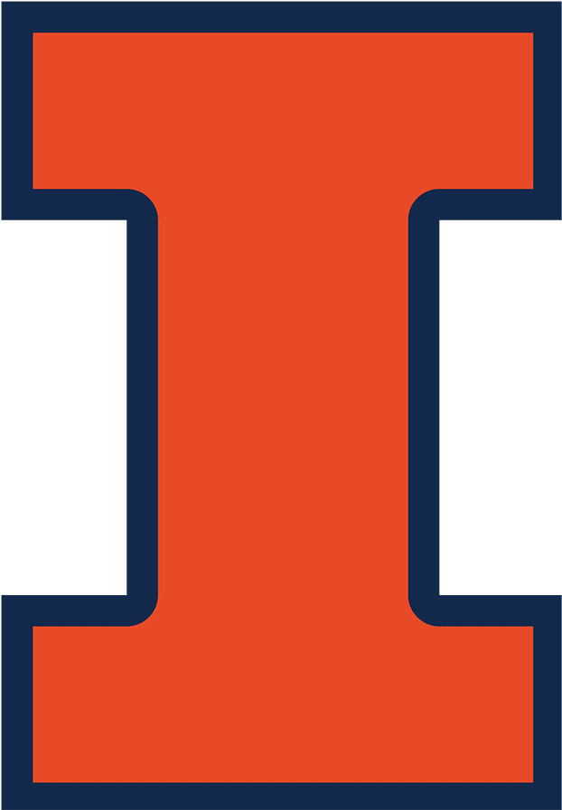 Also In Iowa City, Six Hawkeye Pitchers Combined To - Illinois Football Logo Transparent Clipart (900x900), Png Download
