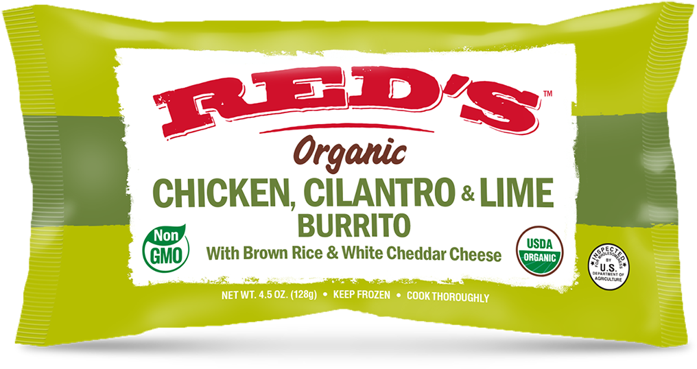 Organic Chicken, Cilantro & Lime Burrito - Throw Pillow Clipart (1152x690), Png Download