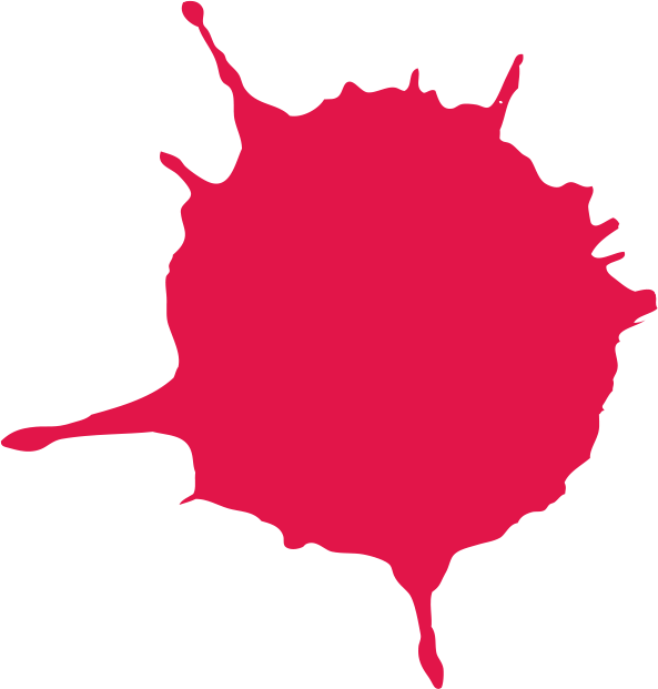 Red Paint Splatter Png - Paint Splash Png Clipart (593x621), Png Download
