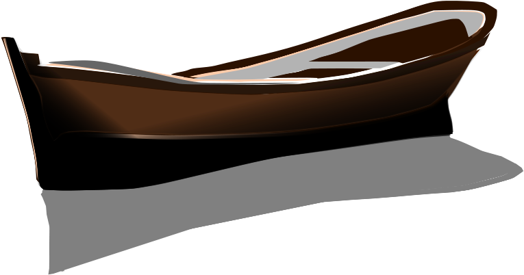 Row Boat Clipart Transparent - Clip Art - Png Download (765x402), Png Download