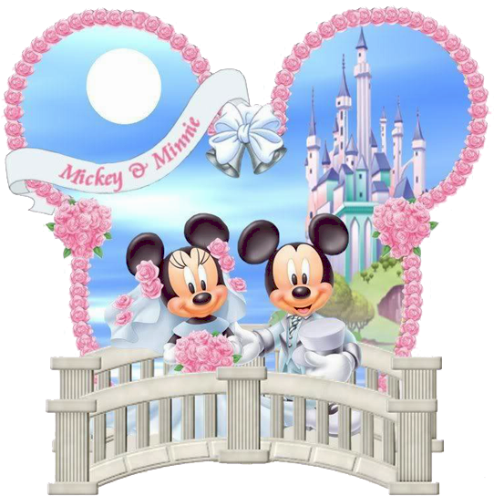 Disney Castle Clipart 2 - Mickey And Minnie Castle - Png Download (576x576), Png Download