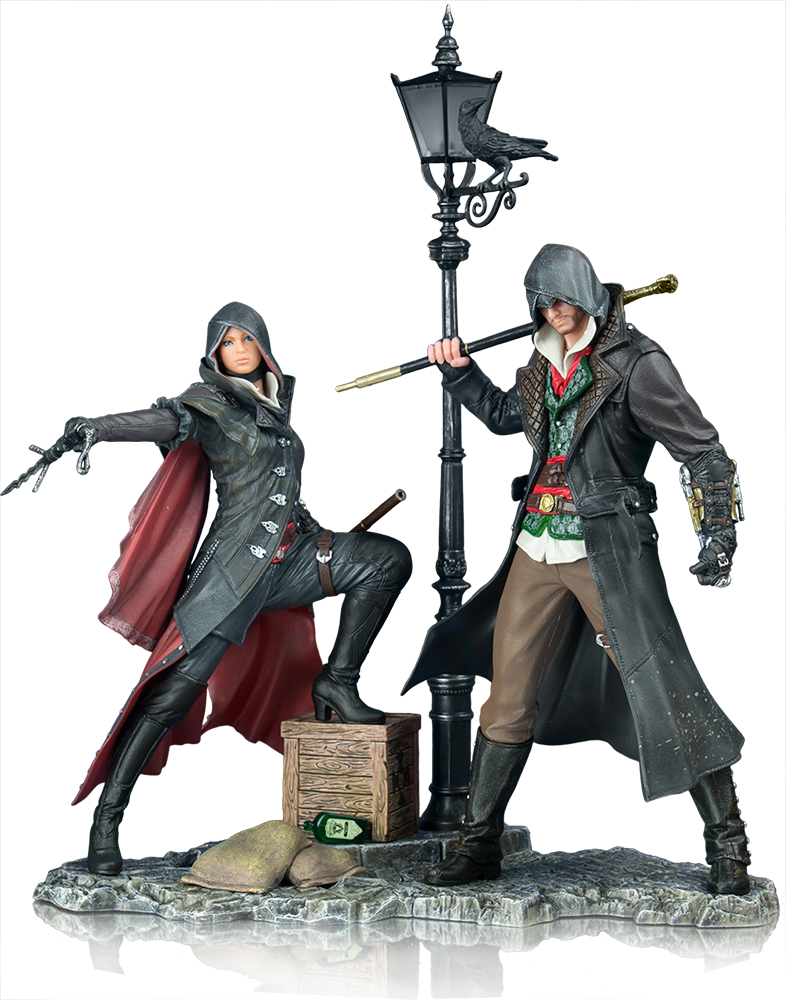 Assassin's Creed Syndicate - Assassin's Creed Syndicate Statue Evie Frye Clipart (786x1000), Png Download