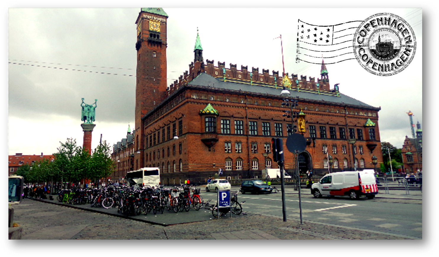 Bikes And Buildings - Seat Of Local Government Clipart (1500x885), Png Download