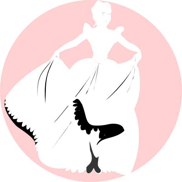 Decorar Con Siluetas Y Telas Para Eventos Clipart (600x600), Png Download