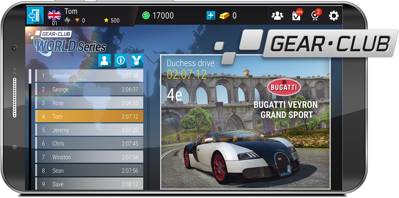 Gameon Gearclub Casestudy 0720 “ - Bugatti Veyron Clipart (1399x698), Png Download