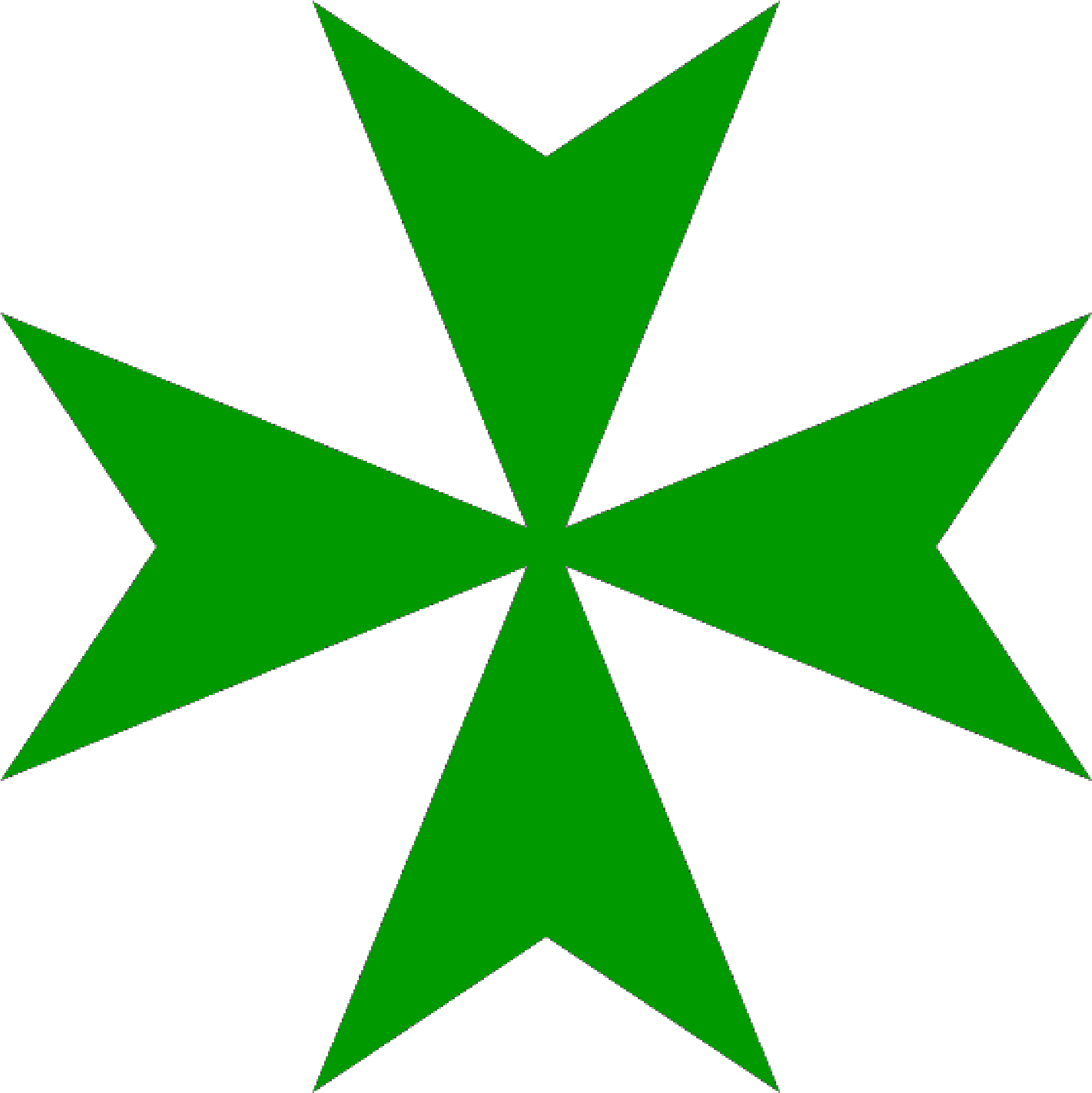 Hospitaller Order Of Saint Lazarus Of Jerusalem - Cross Of Saint John Clipart (1981x1983), Png Download