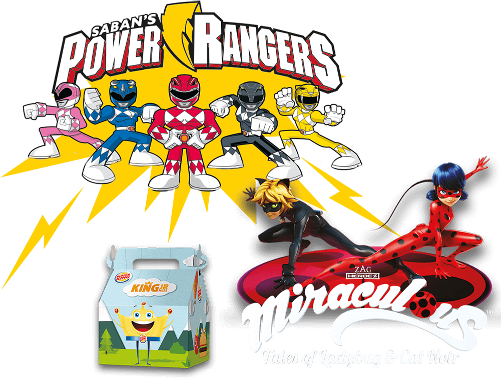 Burger King Jr - Power Rangers Samurai Clipart (1000x772), Png Download