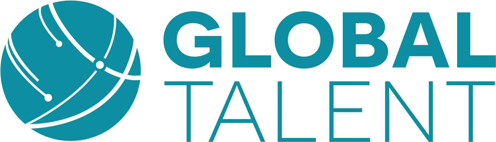 Global Talent Logo - Global Talent Aiesec Logo Clipart (1667x471), Png Download