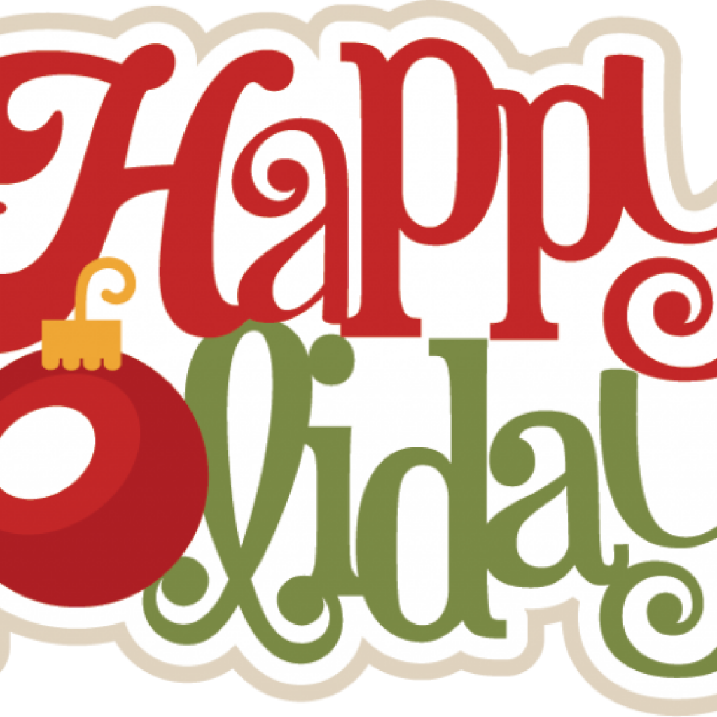 Happy Holidays Clipart Free Happy Holidays Clipart - Happy Holidays Clipart Free - Png Download (1024x1024), Png Download