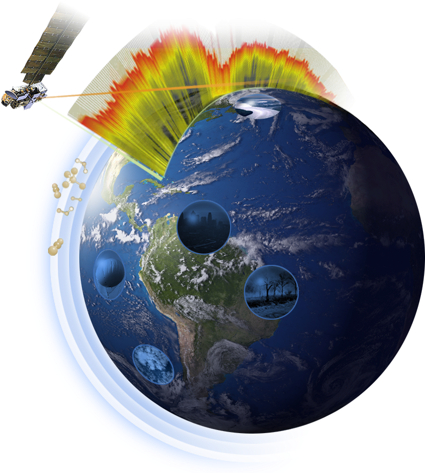 Global Warming Png File - Contaminacion Capa De Ozono Formato Png Clipart (1046x950), Png Download