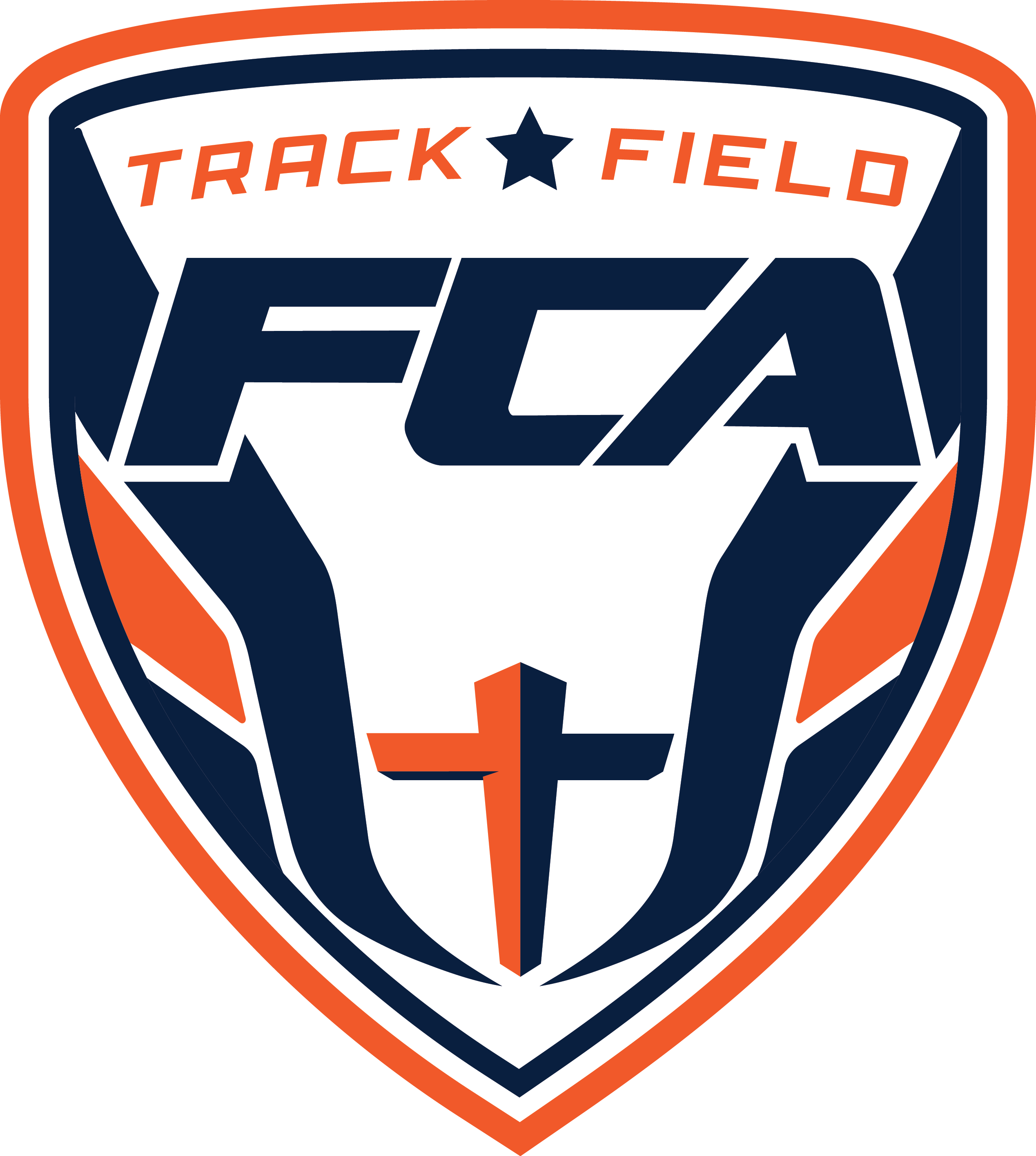 Fca Track & Field Is For Athletes Ages 8-18 Who Will - Emblem Clipart (2537x2833), Png Download