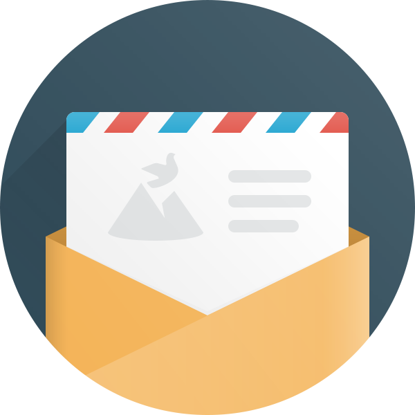 Beautiful Emails - Flying Email Clipart (600x600), Png Download