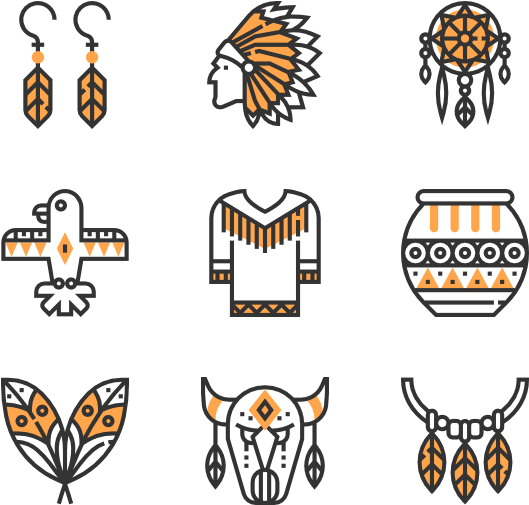 Native American Clipart (600x564), Png Download