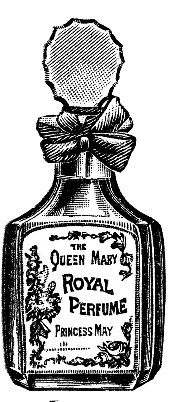 Vintage Perfume Bottle - Vintage Perfume Bottles Transparent Clipart (687x1500), Png Download