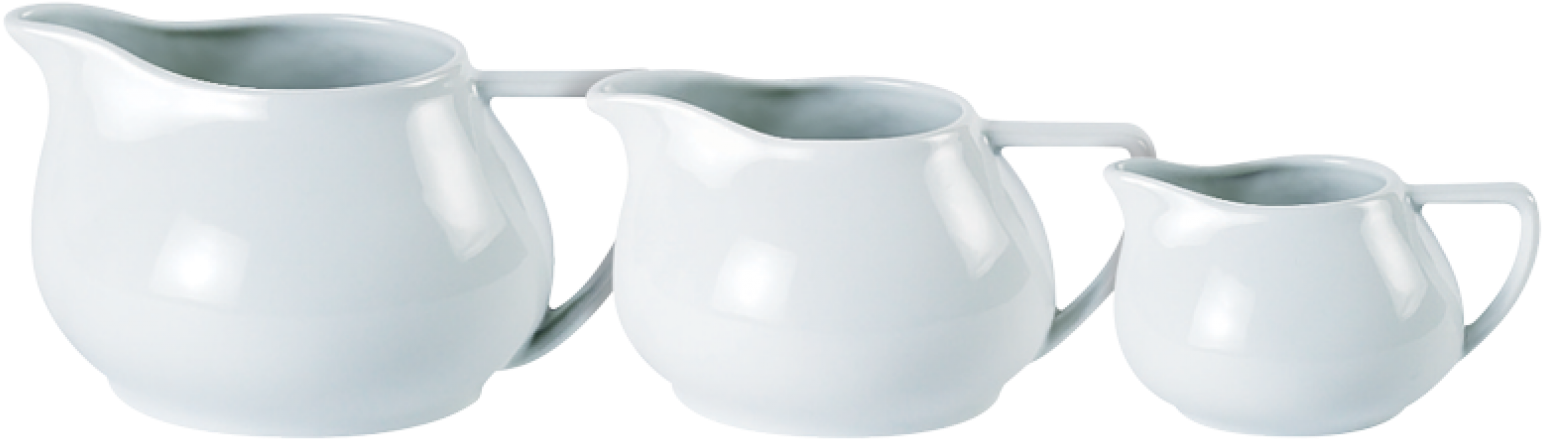 Porcelite Contemporary Milk Jug 5oz - Sauce Boat Clipart (1587x500), Png Download