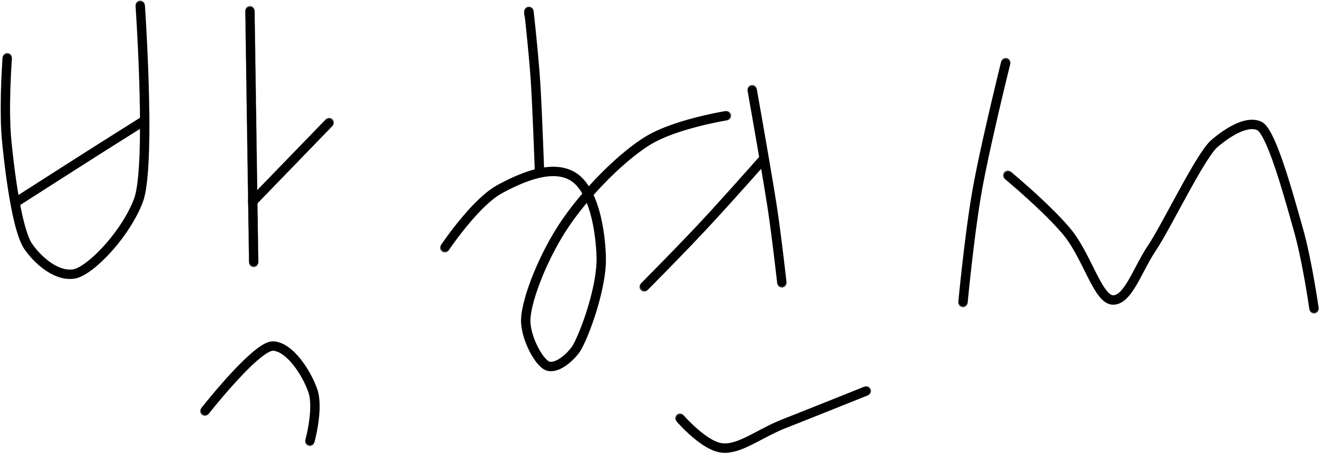 Park-hyun Seo Signature - Line Art Clipart (5000x1835), Png Download