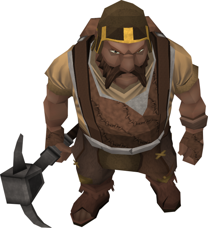 Dwarf Clipart Miner - Miner Dwarf - Png Download (675x738), Png Download