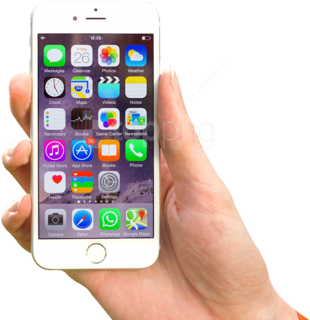 Free Png Download Hand Holding Iphone Png Images Background - Hand Holding Iphone Png Clipart (850x743), Png Download