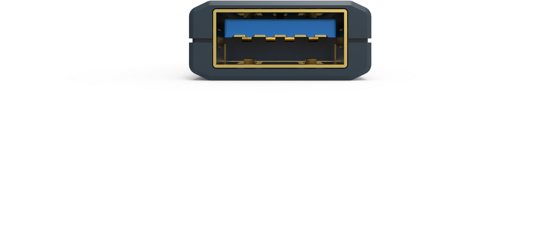Usb Port Png - Flat Panel Display Clipart (1920x1356), Png Download