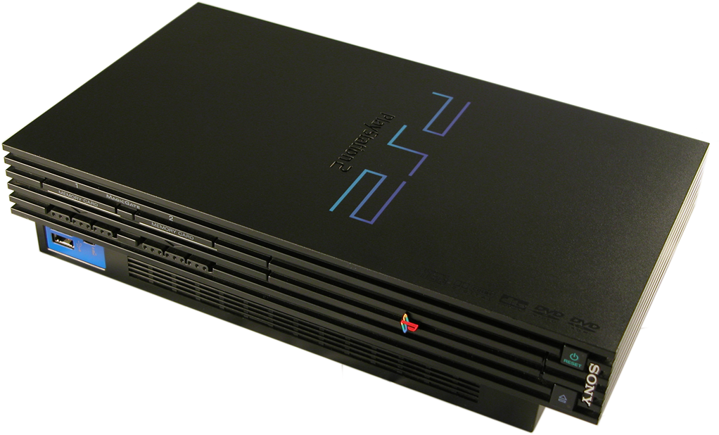 Sony Playstation 2 - Playstation 2 Console Png Clipart (1024x629), Png Download